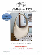Load image into Gallery viewer, Duchess Handbag Acrylic Templates