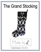 Load image into Gallery viewer, Grand Stocking Acrylic Templates