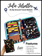 Load image into Gallery viewer, Julie Jetsetter Wallet Acrylic Templates