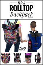 Load image into Gallery viewer, Rick Rolltop Backpack