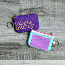 Load image into Gallery viewer, Zip It Janice Zippered ID Case Acrylic Templates