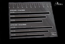 Load image into Gallery viewer, byPiera Zipper, Purse Feet, and Rivet Guide Acrylic Templates