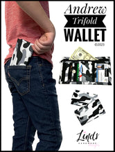 Load image into Gallery viewer, Andrew Trifold Wallet Acrylic Templates
