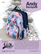 Load image into Gallery viewer, Andy Backpack Acrylic Templates
