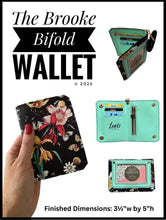 Load image into Gallery viewer, Brooke Bifold Wallet Acrylic Templates
