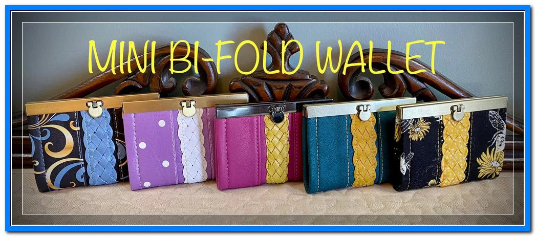 Mini Bi-Fold Wallet Acrylic Templates