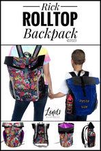 Load image into Gallery viewer, Rick Rolltop Backpack
