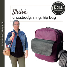 Load image into Gallery viewer, Shiloh Crossbody, Sling, Hip Bag Acrylic Templates

