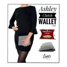 Load image into Gallery viewer, Ashley Clutch Wallet Acrylic Templates
