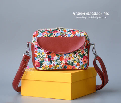 Blossom Crossbody Bag Acrylic Templates