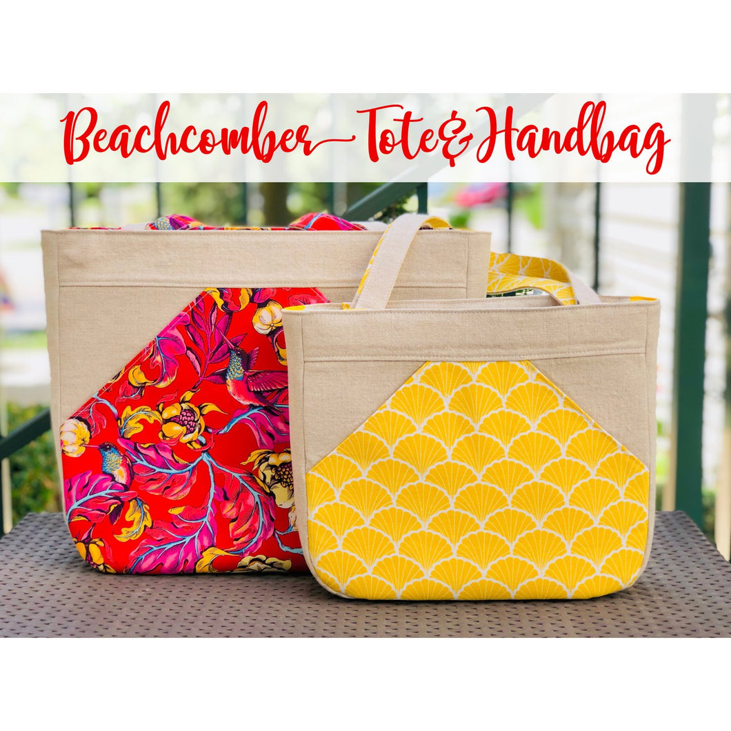 The Beachcomber Tote & Handbag Acrylic Templates