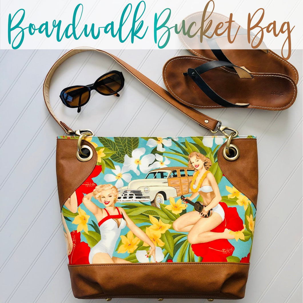 The Boardwalk Bucket Bag Acrylic Templates