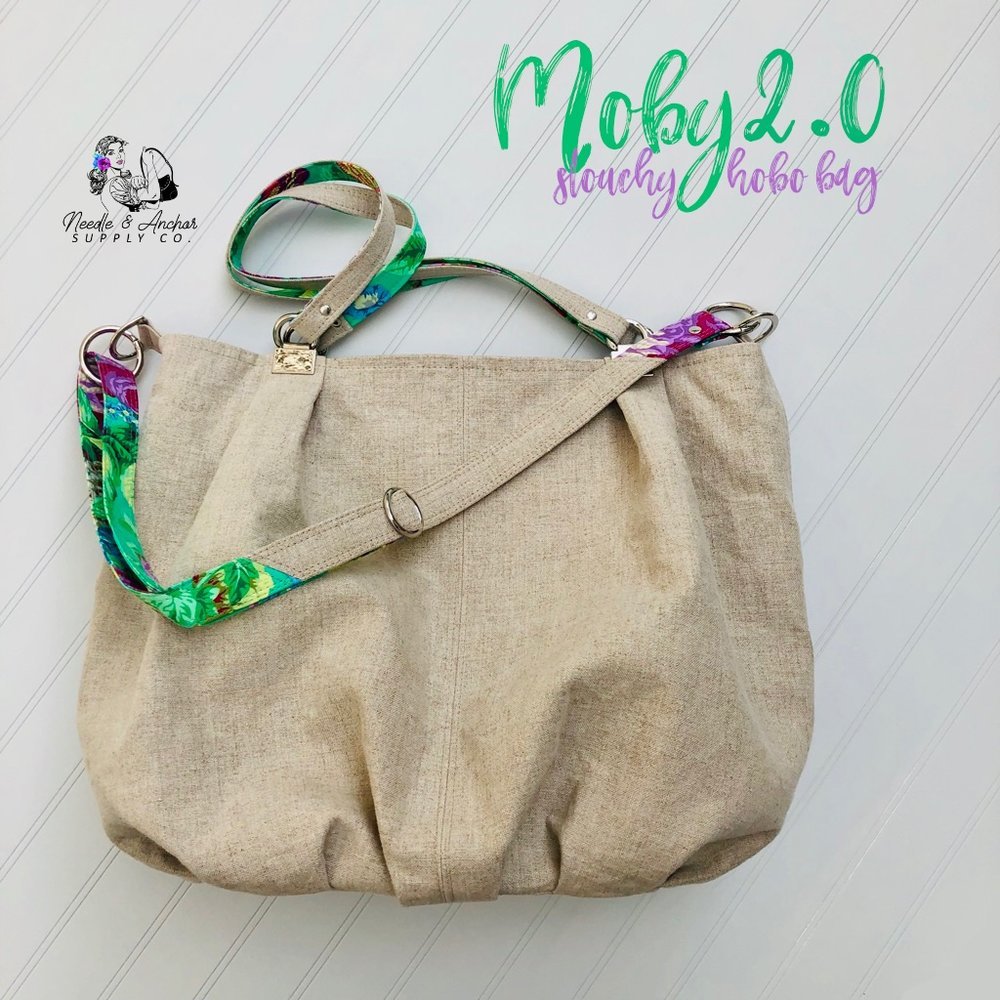 Moby 2.0 Slouchy Hobo Bag Acrylic Templates